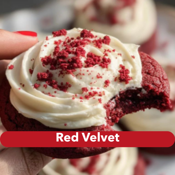 galletas de navidad, red velvet