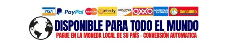 tipos de pago en todo el mundo