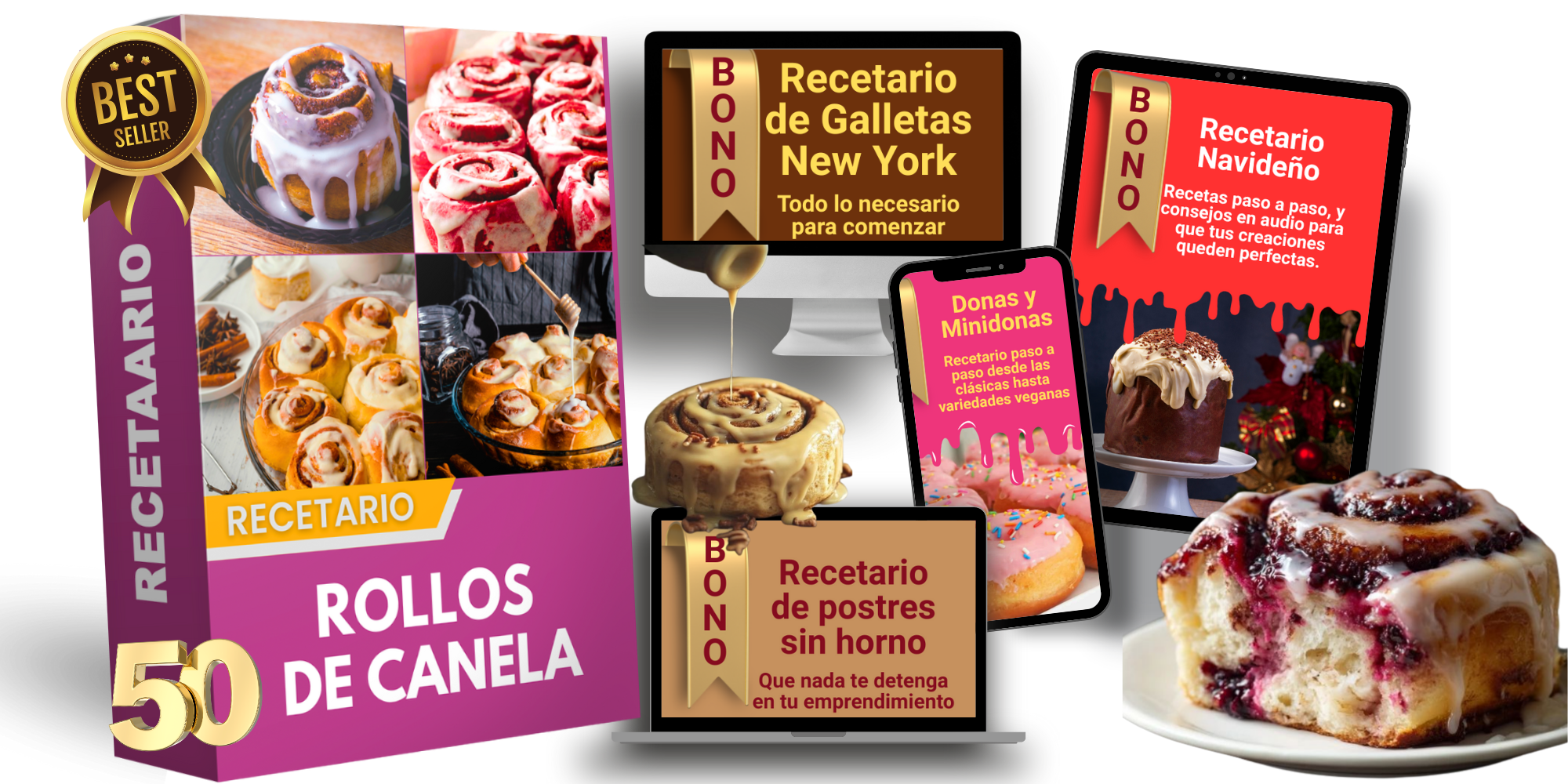 ebook de rollos de canela