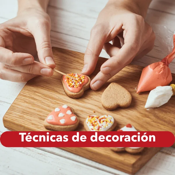 galletas navidad, técnicas de decoración